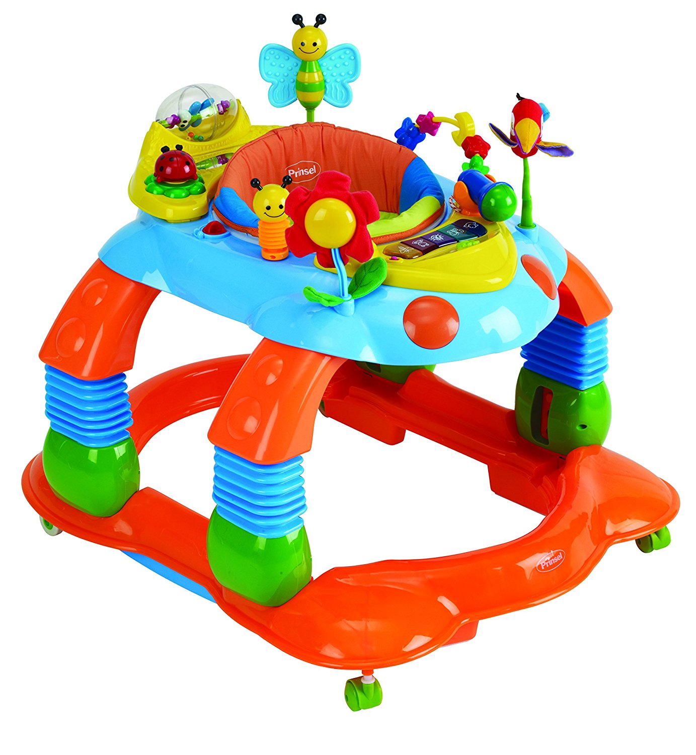 Mecedora Bebe Prinsel Andadera Futura En Girl, Rosa, Paquete